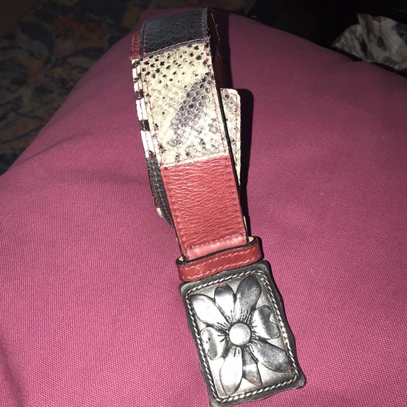 Nbal Italian leather Belt - Picture 5 of 9